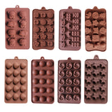 15 silicone round chocolate mold