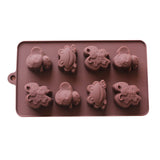 15 silicone round chocolate mold