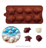 15 silicone round chocolate mold