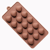 15 silicone round chocolate mold