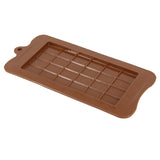 1pca 24 Cavity  Square Silicone Chocolate Molds