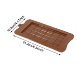 1pca 24 Cavity  Square Silicone Chocolate Molds